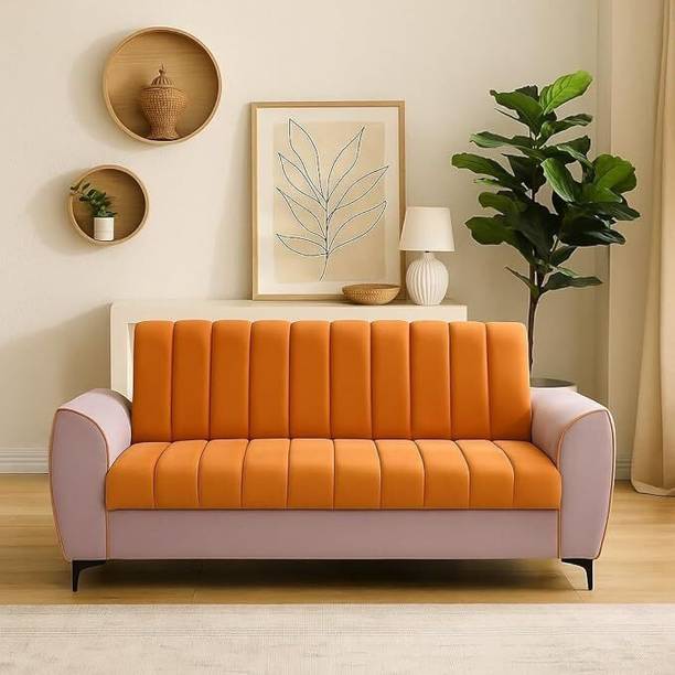 Scrafts Fabric 3 Seater  Sofa