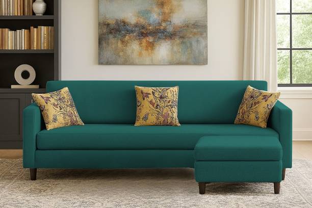 Casaliving Premium Lifestyle 5 Solid Wood 5 Seater  Sofa