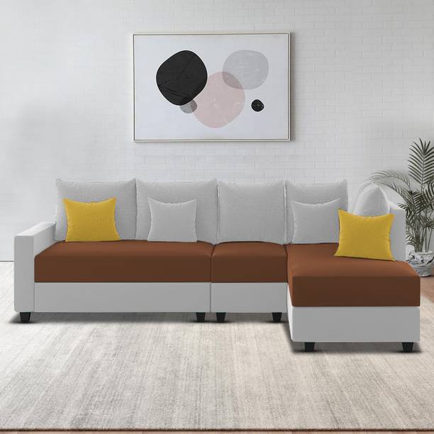 Casaliving Inclair 6 Seater Fabric 6 Seater  Sofa
