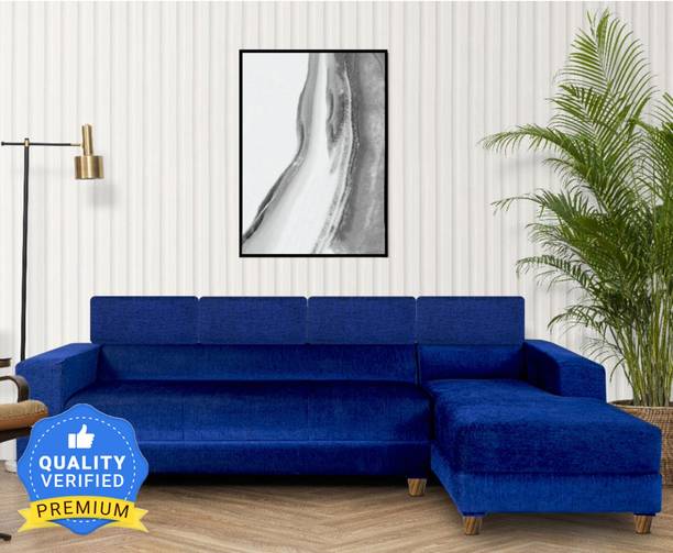 Seventh Heaven Berlin, Extra Spacious, Chenille Molfino Fabric Fabric 6 Seater  Sofa