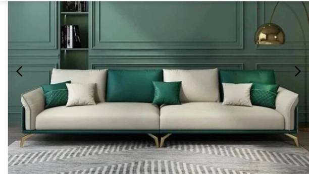 Taash Taash Leather 4 Seater  Sofa