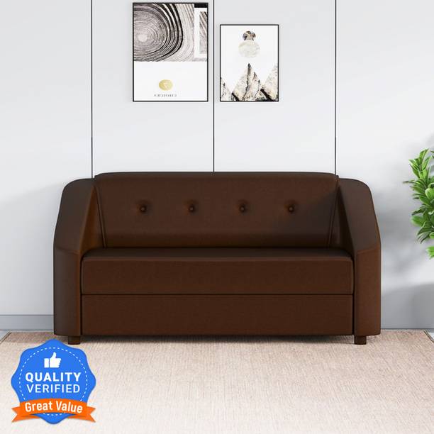 Flipkart Perfect Homes Tahiti Leatherette 2 Seater  Sofa