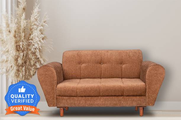 Seventh Heaven Milan 2 Seater Sofa, Chenille Molfino Fabric: 2 Year Warranty Fabric 2 Seater  Sofa