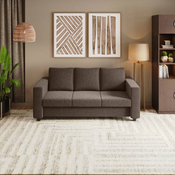 Godrej Interio Magnate Fabric 3 Seater  Sofa