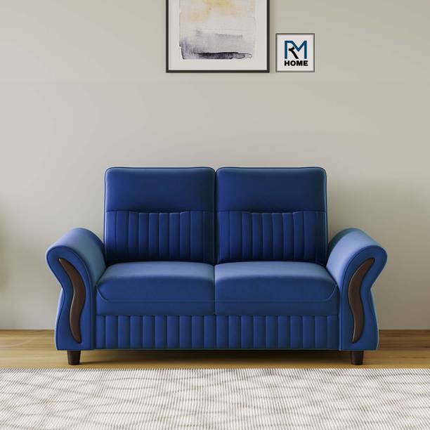 RM HOME Berlin Premium Modern Luxury Living Room Sofa Fabric 2 Seater  Sofa