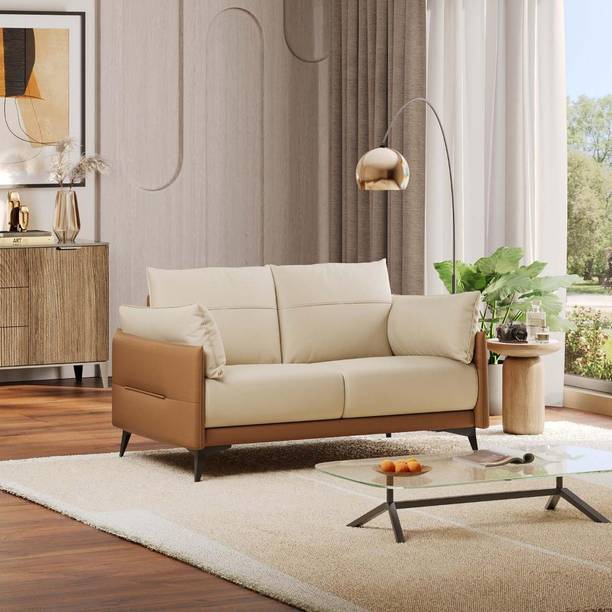 Wakefit Komodo Leatherette 2 Seater  Sofa