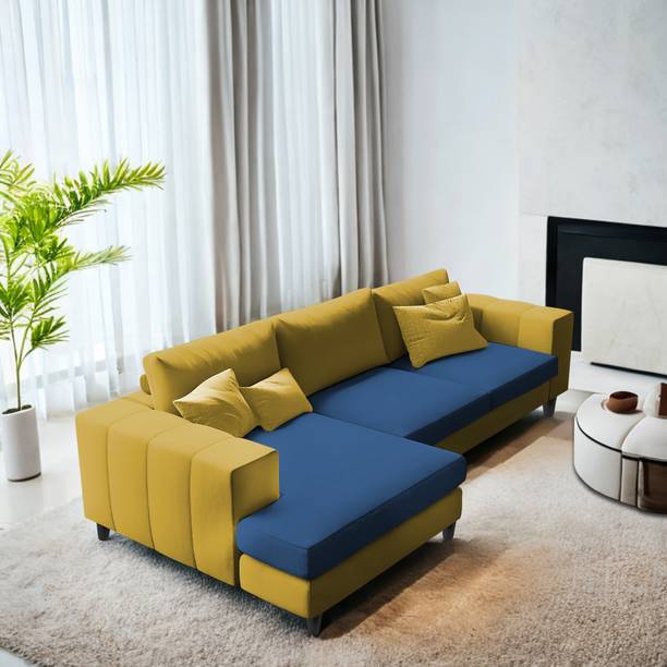 Casaliving Screambel Fabric 4 Seater  Sofa