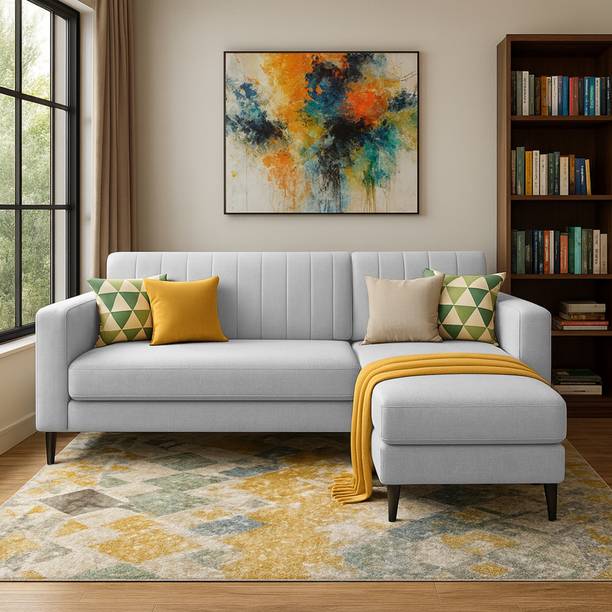 Casaliving Moris RHS Fabric 4 Seater  Sofa