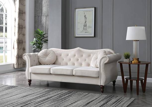 Soul Light Art Fabric 3 Seater  Sofa