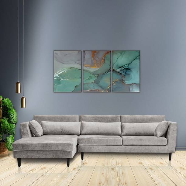 Wakefit SnoozePro Plus Fabric 5 Seater  Sofa