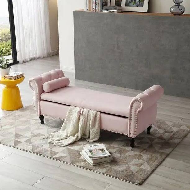 MAJESTIC MART Premium Settee Sofa 3 Seater with Storage Box for Bedroom/Living-room/Office Fabric 3 Seater  Sofa