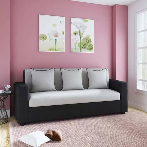 ComfortZone 3 Seater Sofa Fabric 3 Seater  Sofa
