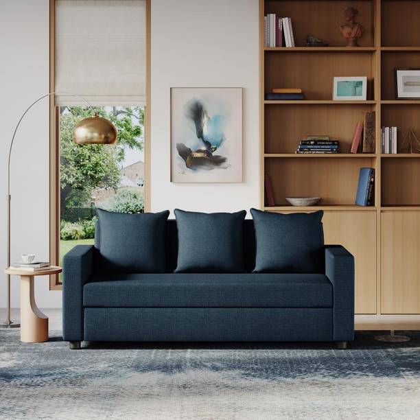 Wakefit Solatio Fabric 3 Seater  Sofa