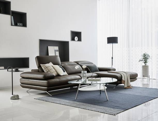 fabrique Leatherette 4 Seater  Sofa