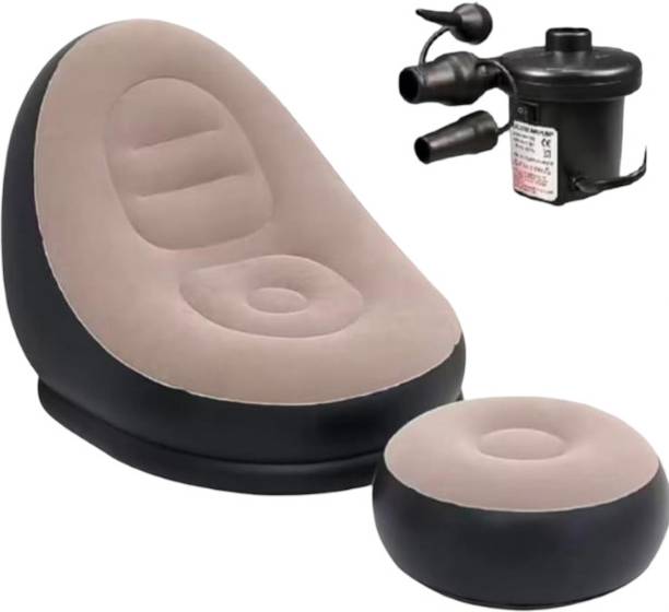 lakhdatarhub Fabric 1 Seater  Sofa