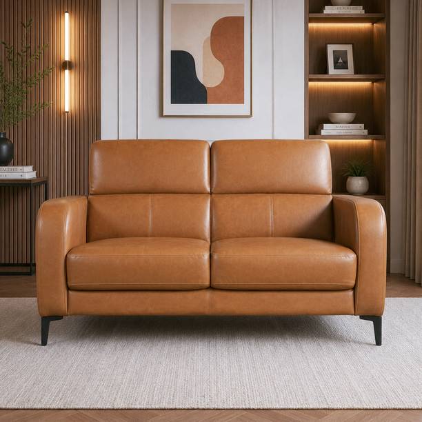 Hometown Calista Leather 2 Seater  Sofa