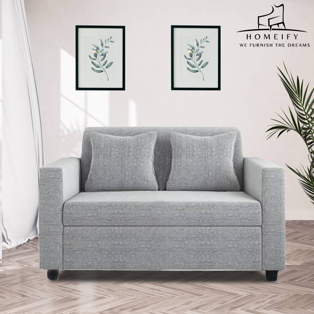 Homeify Ruby 2 Seater Sofa Set For living Room Fabric 2 Seater  Sofa