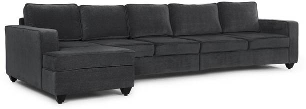 Wakefit Napper Right Aligned Chaise Fabric 6 Seater  Sofa