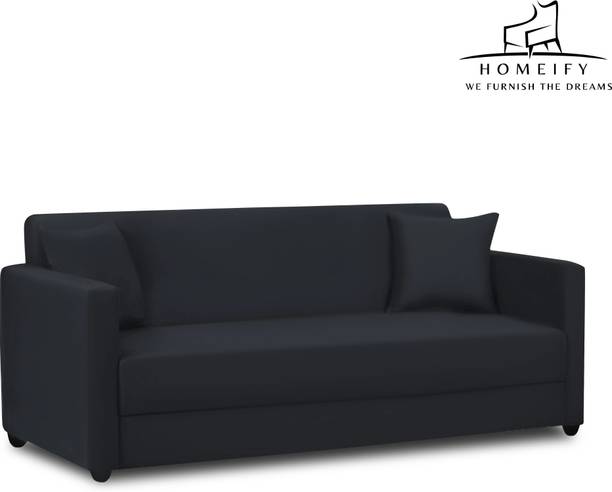 Homeify Ruby 3 Seater Sofa set for Living Room Fabric 3 Seater  Sofa