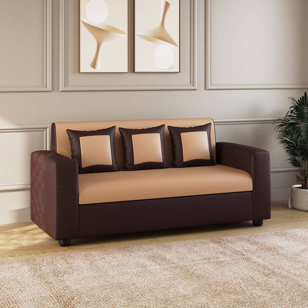 RECLINEX INDIA Fabric 3 Seater  Sofa