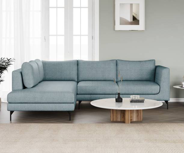 WESTIDO Pan Emirates Fabric 6 Seater  Sofa