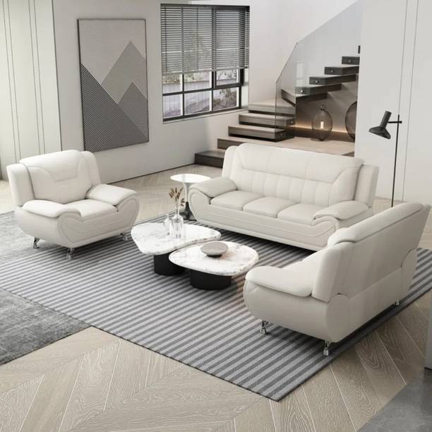 Zikra Dexter Leatherette 6 Seater  Sofa