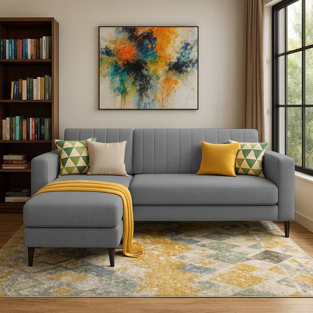 Casaliving Moris LHS Fabric 4 Seater Sofa