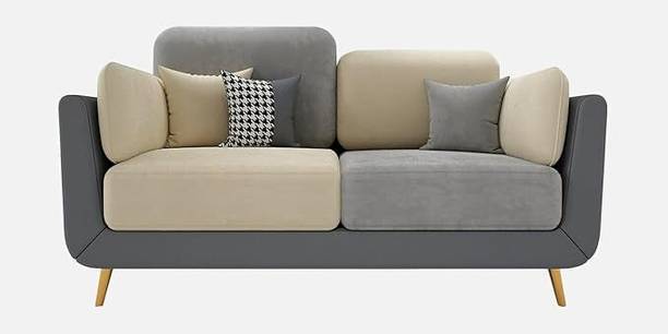SS CRAFTMAKERS Leather 2 Seater  Sofa