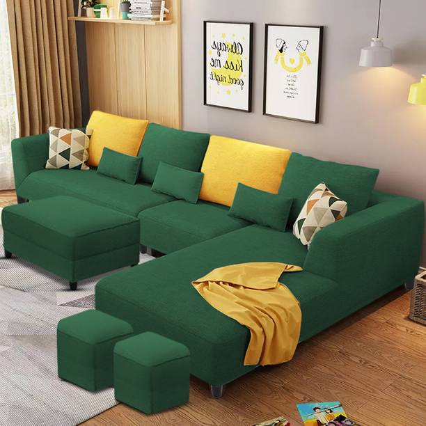 Casaliving Minta Fabric 8 Seater  Sofa