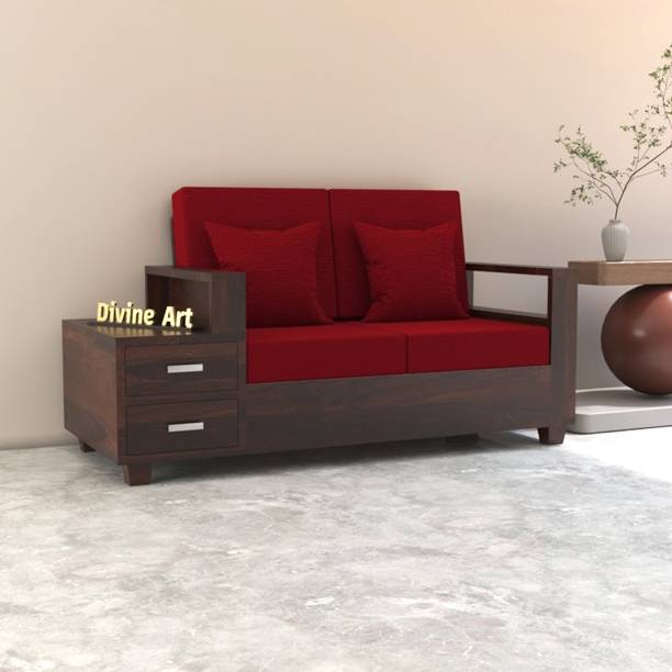 Divine Arts 2 Seater Sofa For Living, Waiting Room/ Office Fabric Fabric 2 Seater  Sofa