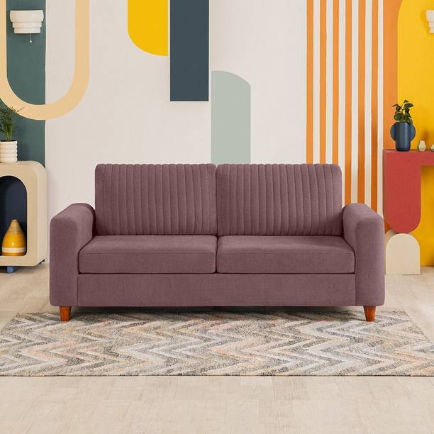 Sleepyhead Tilt Designed by Duroflex - Push-Back Adjustable Backrest For Lounger, Premium Fabric 3 Seater  Sofa