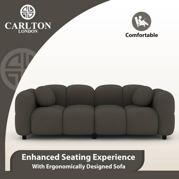 CARLTON LONDON Woolmer Fabric 3 Seater  Sofa