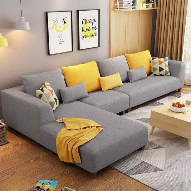 Casaliving Minta Fabric 6 Seater  Sofa