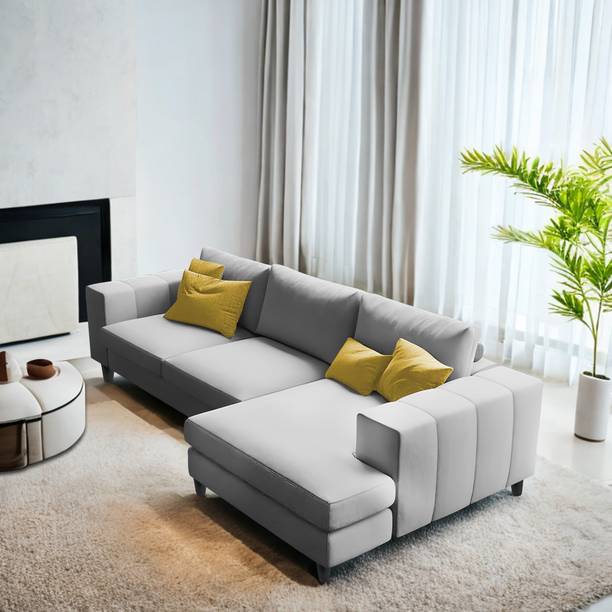 Casaliving Screambel Fabric 4 Seater  Sofa