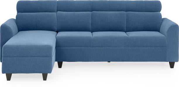 duroflex Zivo Plus Interchangeable Lounger (Chaise) Set Fabric 5 Seater  Sofa