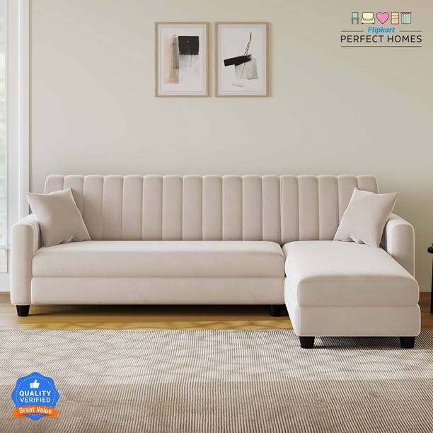 Flipkart Perfect Homes Imperial Fabric 6 Seater Sofa