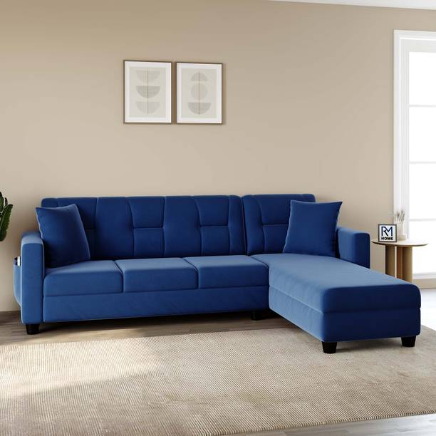 RM HOME Roman Fabric 6 Seater  Sofa