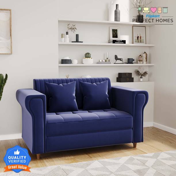 Flipkart Perfect Homes Joy Fabric 2 Seater  Sofa