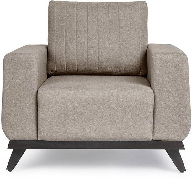Wakefit Barcelona Fabric 1 Seater  Sofa