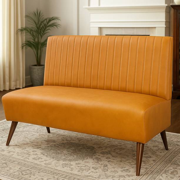 Woodenspace Leather 4 Seater  Sofa