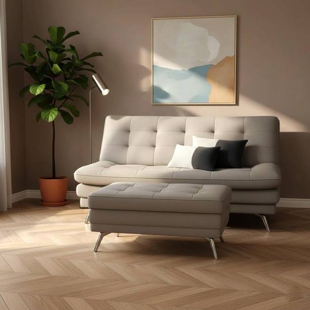 FURNY sofa set for living room, modern sofa set design, wooden sofa set, luxury Fabric 3 Seater  Sofa