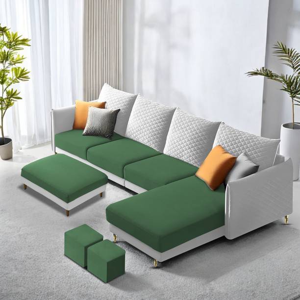 Casaliving Stanly Fabric 6 Seater  Sofa