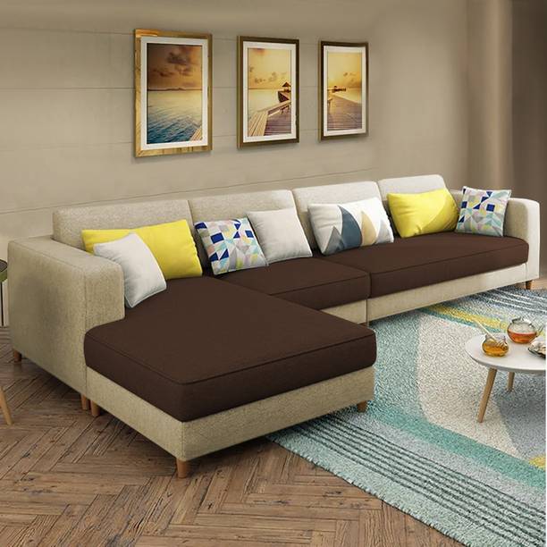 Casaliving Rawson Fabric 6 Seater  Sofa