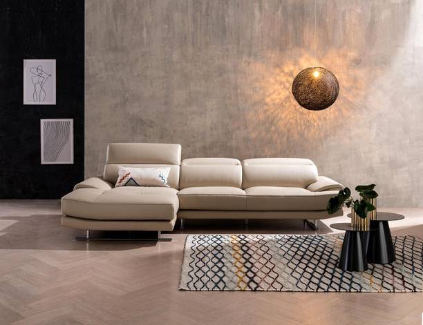 fabrique Leatherette 4 Seater  Sofa