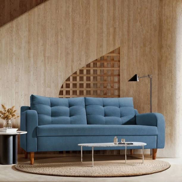 Duroflex Ease Plus Fabric 3 Seater  Sofa