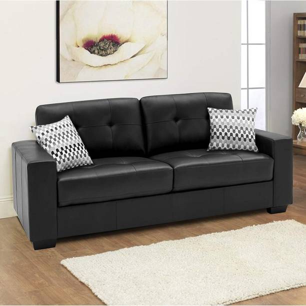 ComfortZone 3 Seater Sofa Leather 3 Seater  Sofa
