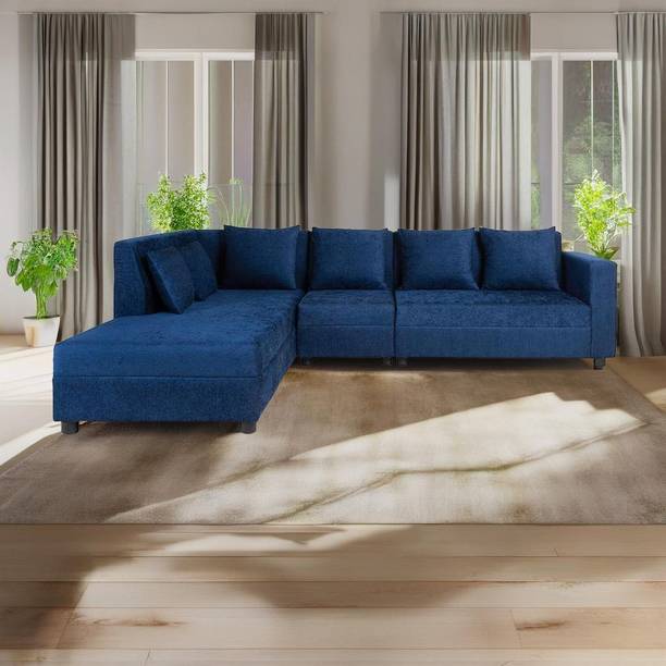 Wakefit Skiver Fabric 6 Seater  Sofa