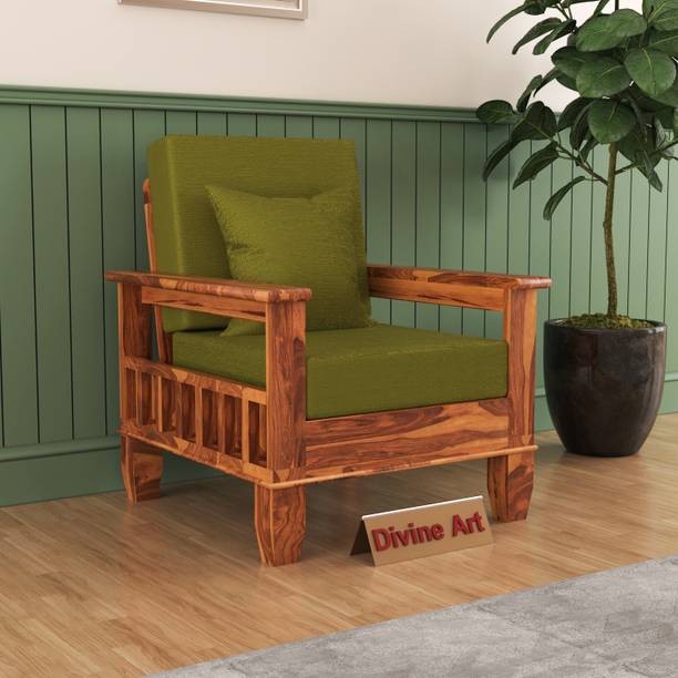 DOKRI Seater Sofa For Living, Waiting Room/ Office Fabric Fabric 1 Seater  Sofa
