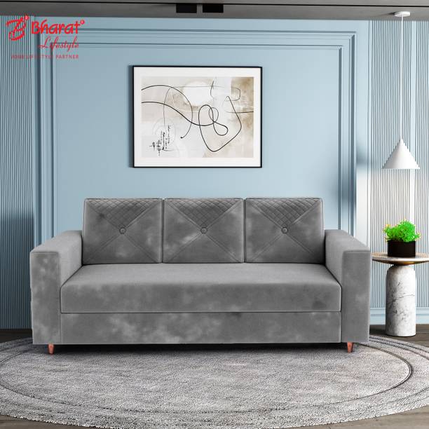 Bharat Lifestyle Winslow Fabric 3 Seater  Sofa