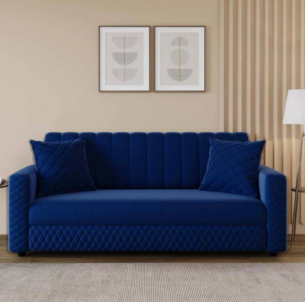 wooden luxury 3 seater sofa wooden sofa fabric sofa for living room Solid Wood 3 Seater Sofa